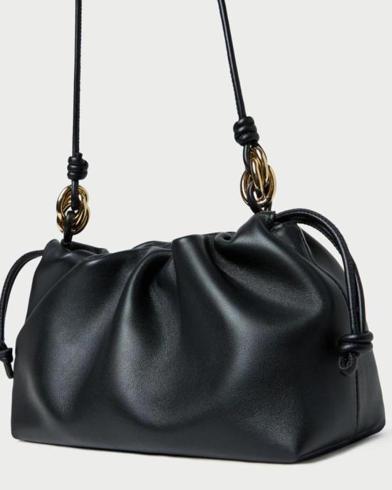  로플러랜달 숄더백 로플러 랜달 키리 멀티 링 덤플링 파우치 숄더백 블랙 - LOEFFLER RANDALL