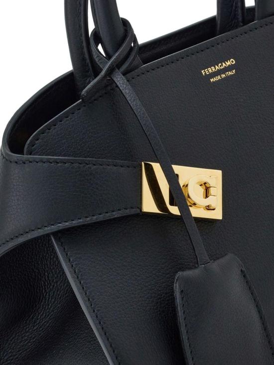 26FW 살바토레 페라가모 토트백 215975768853009 BLACK - SALVATORE FERRAGAMO