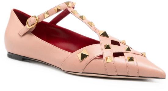 26FW 발렌티노 가라바니 플랫 슈즈 WS0PQ9JYWBNW PINK - VALENTINO GARAVANI
