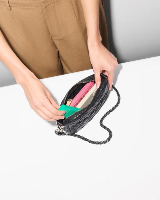  mz wallace 크로스백 Mz Wallace Mini Crosby II 크로스바디 블랙 - OTHER BRANDS