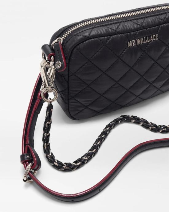  mz wallace 크로스백 Mz Wallace Mini Crosby II 크로스바디 블랙 - OTHER BRANDS