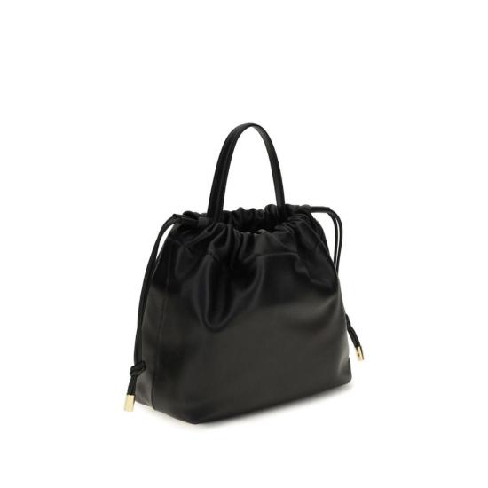 26FW 끌로에 토트백 아이콘 레더 체인 숄더백 블랙 - CHLOE