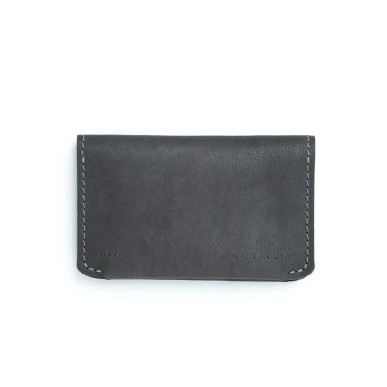  메이커 남성지갑 Makr Horizon Three V2 Wallet Smooth Lead - MAKR
