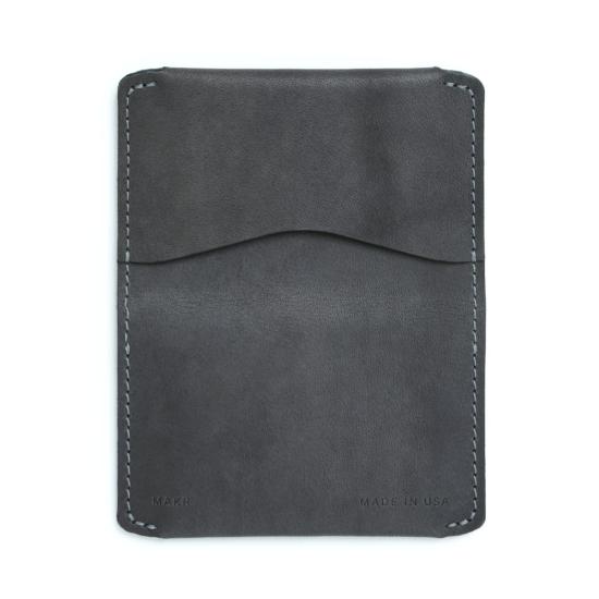 메이커 남성지갑 Makr Horizon Three V2 Wallet Smooth Lead - MAKR