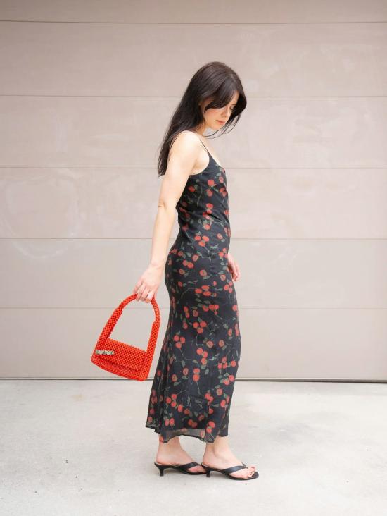  Sofie the Label 미디 원피스 소피 더 라벨 아이비 드레스 토마토 - OTHER BRANDS