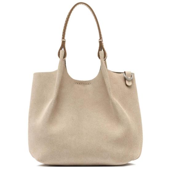  지아니 끼아리니 숄더백 Gianni Chiarini Dua 미니 버킷백 누드 - GIANNI CHIARINI