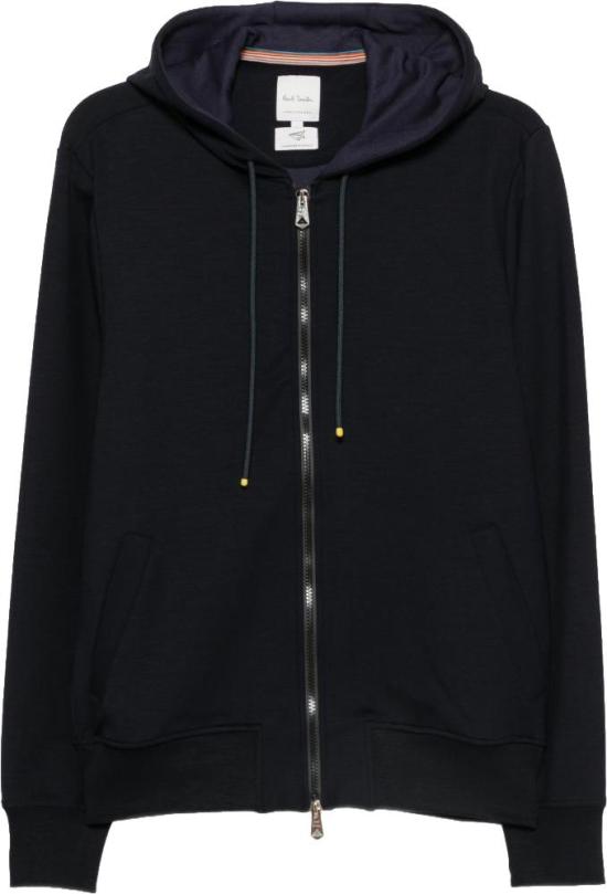 26FW 폴 스미스 후드 티셔츠 M1R611ZW0274549 NAVY