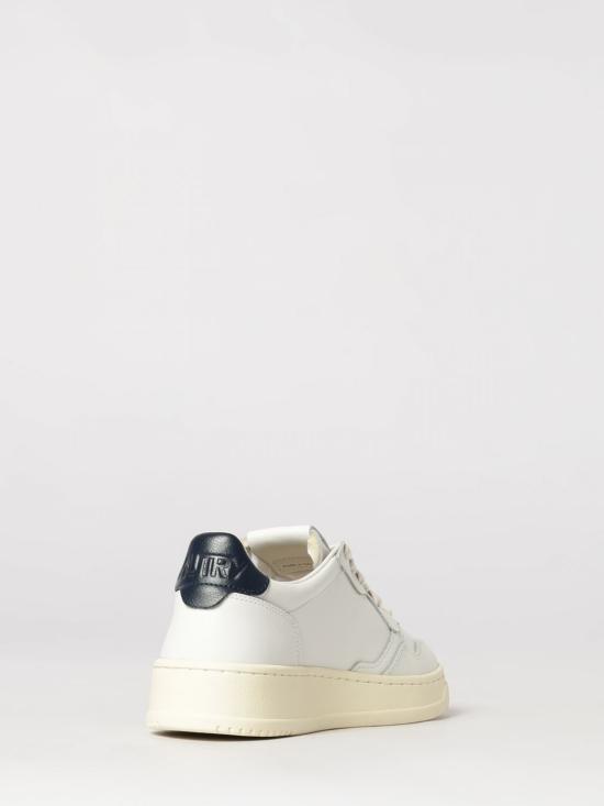 26FW 오트리 메달리스트 로우 레더 스니커즈 AULW LL12 White 2 - AUTRY