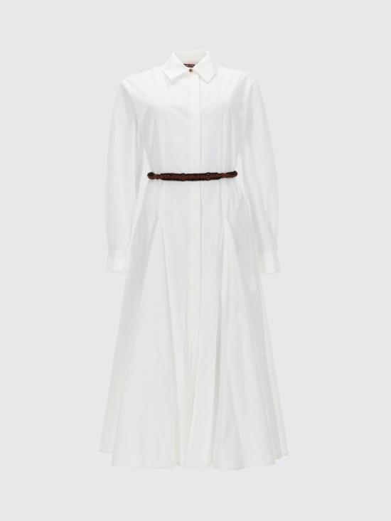 26SS 막스마라 롱 원피스 2616221062600 001 White - MAX MARA