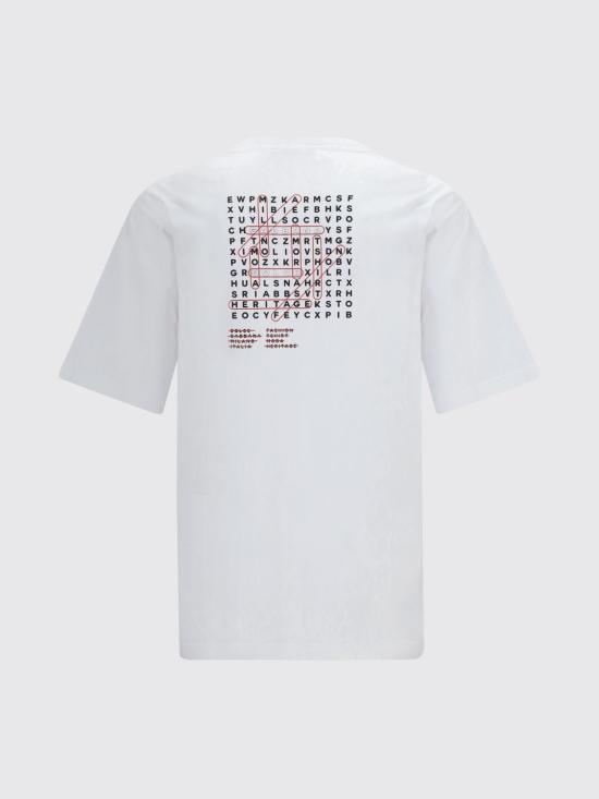 26FW 돌체앤가바나 반팔 티셔츠 G8PN9TG7QAV W0800 White - DOLCE & GABBANA