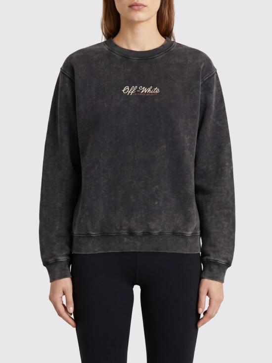 26SS 오프화이트 스웨터 2BA055S26FLE005 W028 Charcoal
