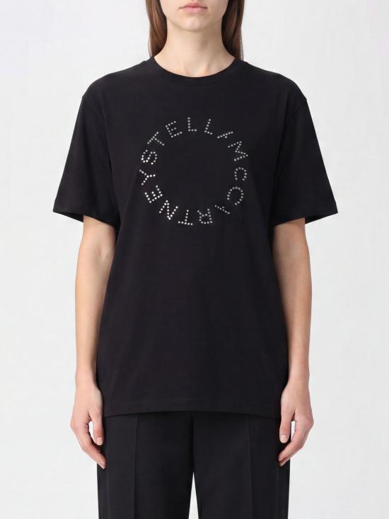 26SS 스텔라 맥카트니 반팔 티셔츠 6J01583SQA24 1000 Black