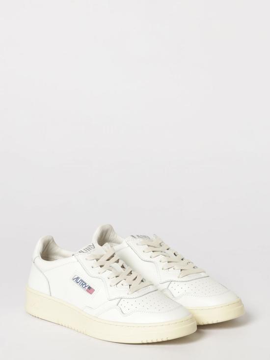 26FW 오트리 메달리스트 로우 스니커즈 AULM LL15 Ivory - AUTRY