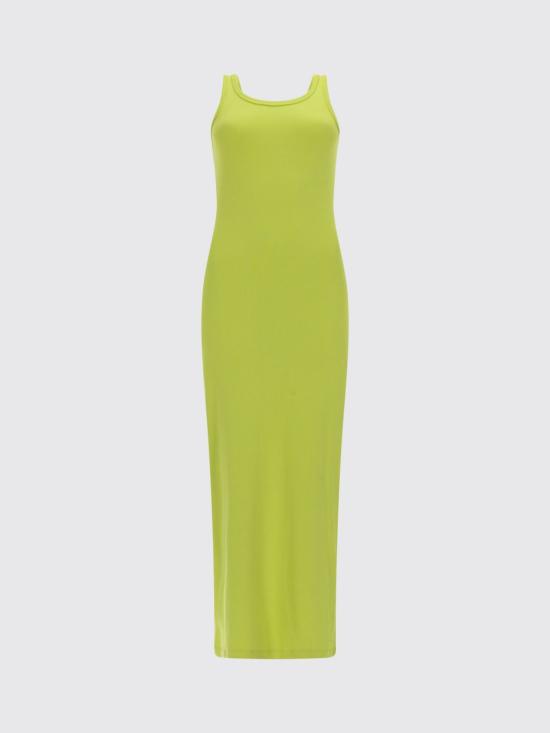 26SS 엠에스지엠 롱 원피스 4041MDA73N267120 32 Yellow - MSGM