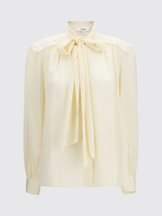 26FW 끌로에 셔츠 CH26AHT30005 114 Milk - CHLOE