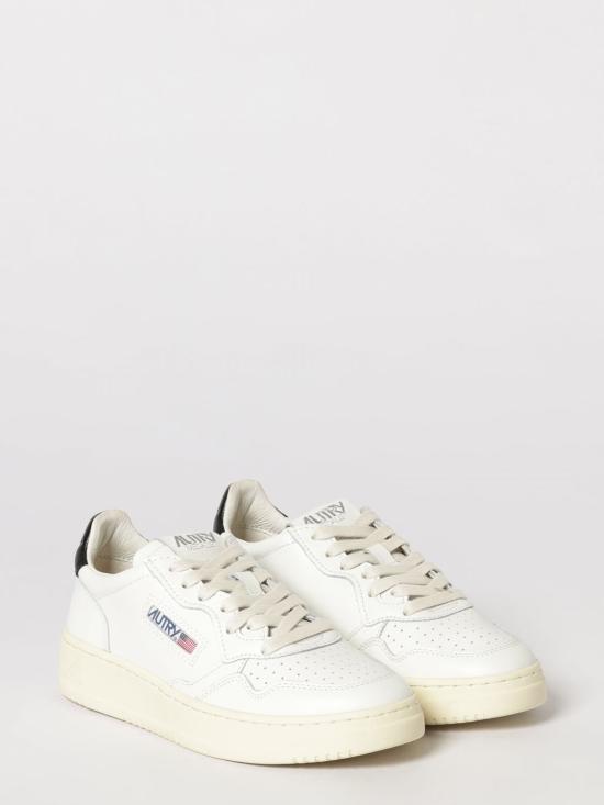 26FW 오트리 메달리스트 로우 레더 스니커즈 AULW LL22 Black - AUTRY