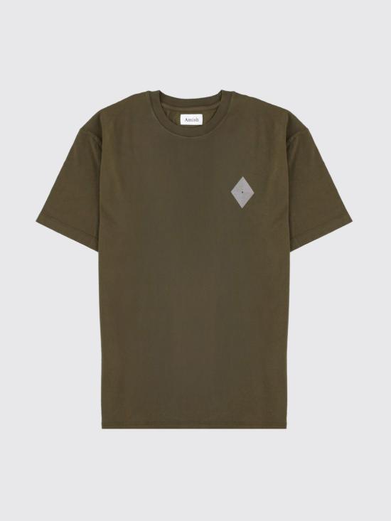 26SS 아미시 반팔 티셔츠 AMX034CR570569 C0233 Green - AMISH