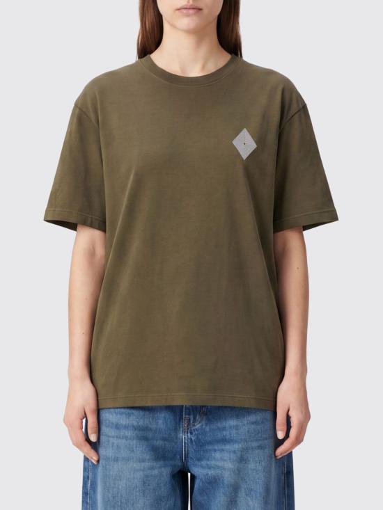 26SS 아미시 반팔 티셔츠 AMX034CR570569 C0233 Green