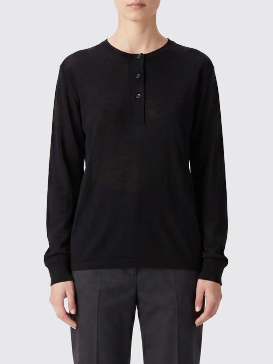 26SS 스튜디오 니콜슨 긴팔 티셔츠 RUTASSNW1834 Black