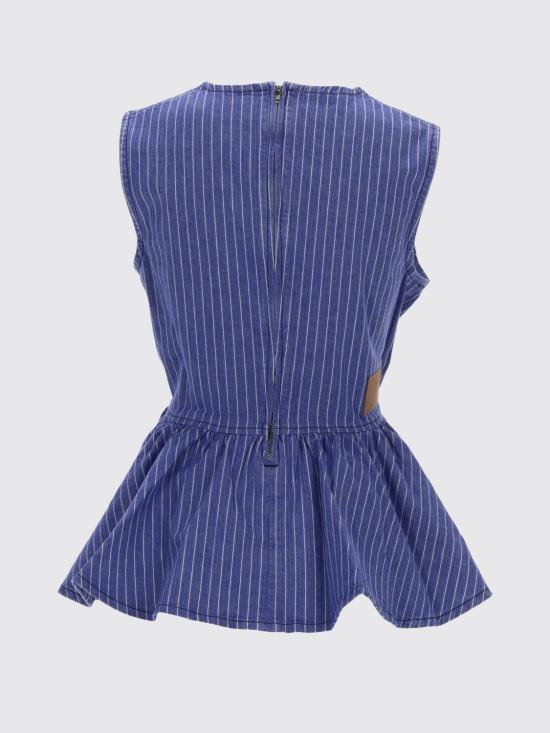 26SS 바움 운드 페르드가르텐 민소매 티셔츠 24846 C7575 Blue - BAUM UND PFERDGARTEN