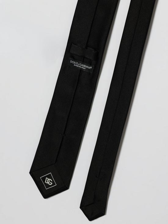 26SS 돌체앤가바나 넥타이 GT149EGK062 N0000 Black - DOLCE & GABBANA