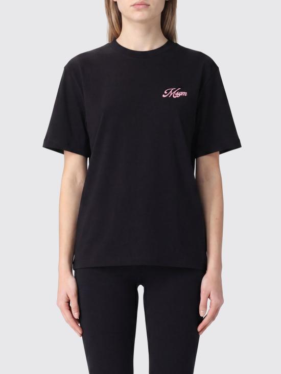 26SS 엠에스지엠 반팔 티셔츠 4041MDM113267126 99 Black