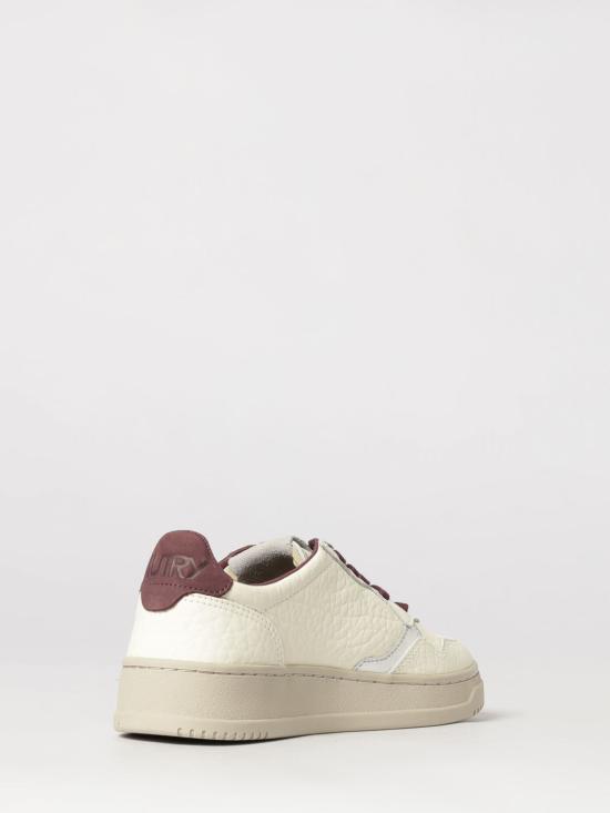 26FW 오트리 메달리스트 로우 레더 스니커즈 AULW NE19 Burgundy - AUTRY