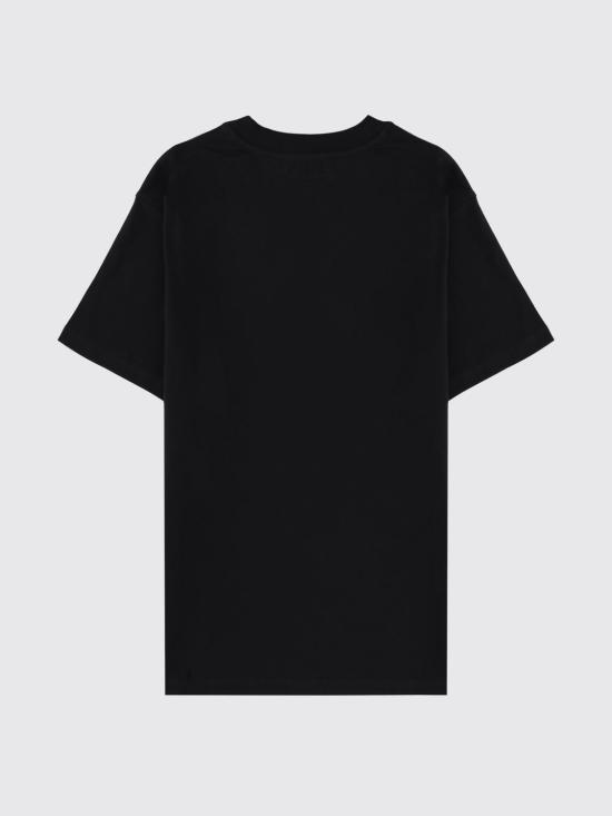26SS 모스키노 반팔 티셔츠 07190541 1555 Black - MOSCHINO