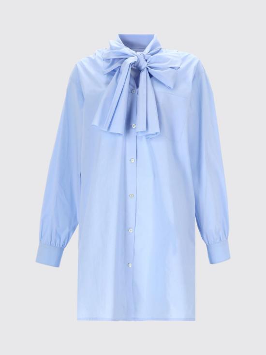 26SS 모스키노 롱 원피스 04020531 1293 Gnawed Blue - MOSCHINO
