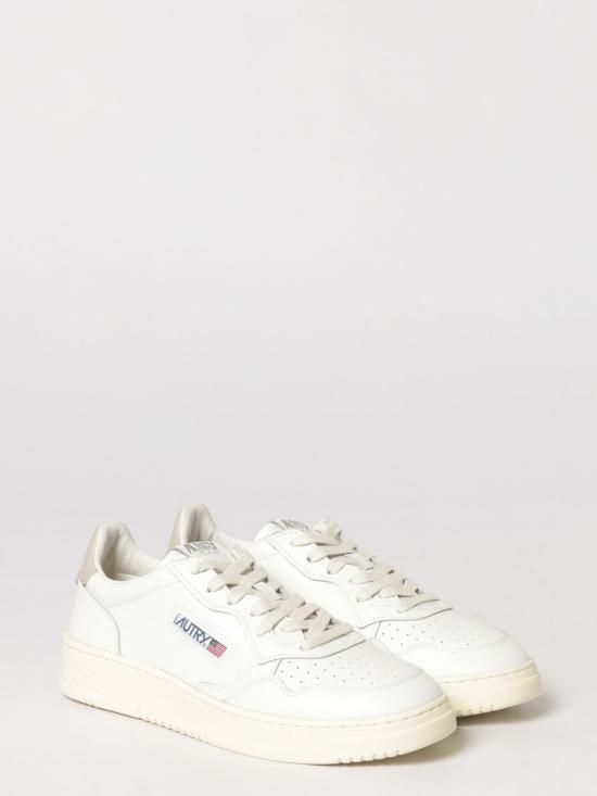 26FW 오트리 메달리스트 로우 스니커즈 AULM LL27 Beige - AUTRY