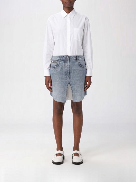 26SS 모스키노 롱 원피스 04620531 1001 White