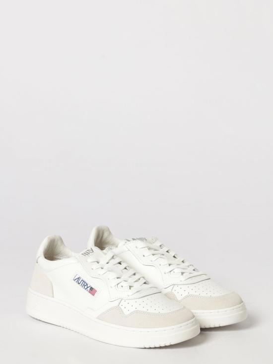 26FW 오트리 메달리스트 로우 스니커즈 AULM LS30 Bianco 4 - AUTRY