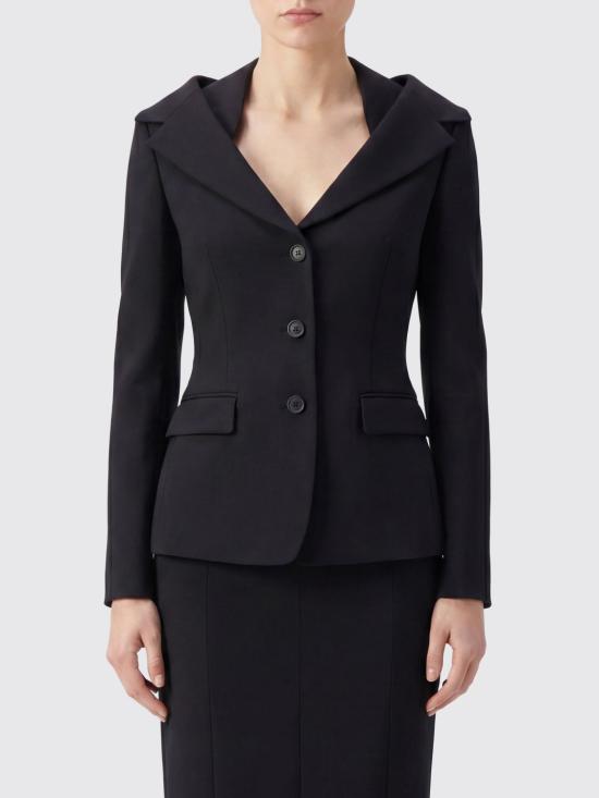 26FW 알렉산더 맥퀸 자켓 865434QJAAC 1000 Black