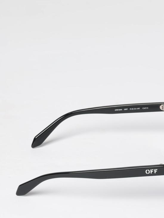 26SS 오프화이트 선글라스 OW1044 1007 Black - OFF WHITE