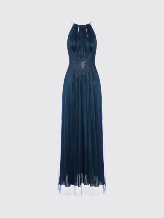 26SS 조르지오 아르마니 롱 원피스 GW003795AF24627 FB273 Blue - GIORGIO ARMANI