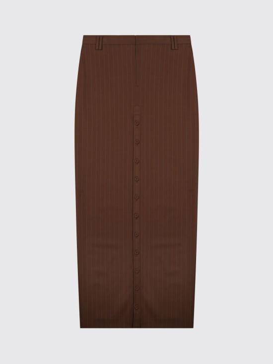 26SS 장 폴 고티에 롱 스커트 SK025W05460 56 Brown - JEAN PAUL GAULTIER