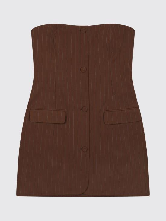 26SS 장 폴 고티에 숏 원피스 DR118W05460 56 Brown - JEAN PAUL GAULTIER