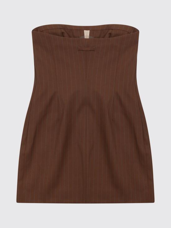 26SS 장 폴 고티에 숏 원피스 DR118W05460 56 Brown - JEAN PAUL GAULTIER