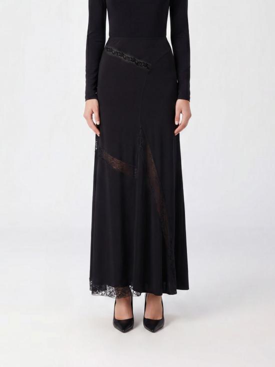 26SS 엠에스지엠 롱 스커트 4041MDD26267103 99 Black