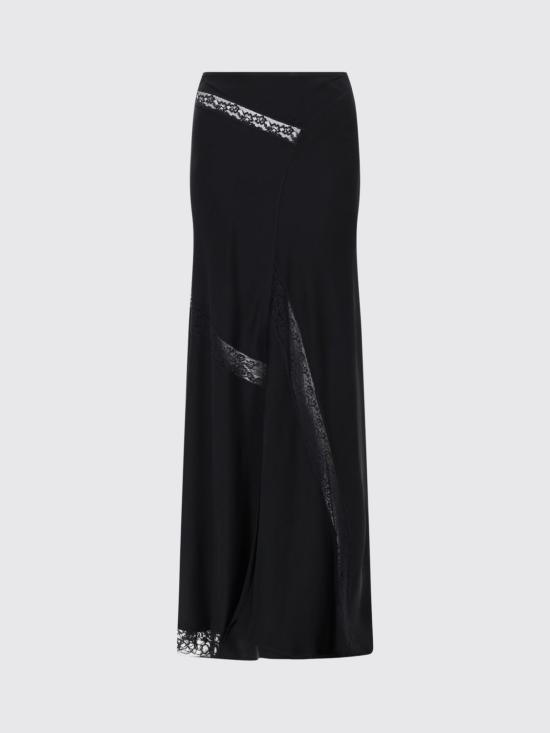 26SS 엠에스지엠 롱 스커트 4041MDD26267103 99 Black - MSGM