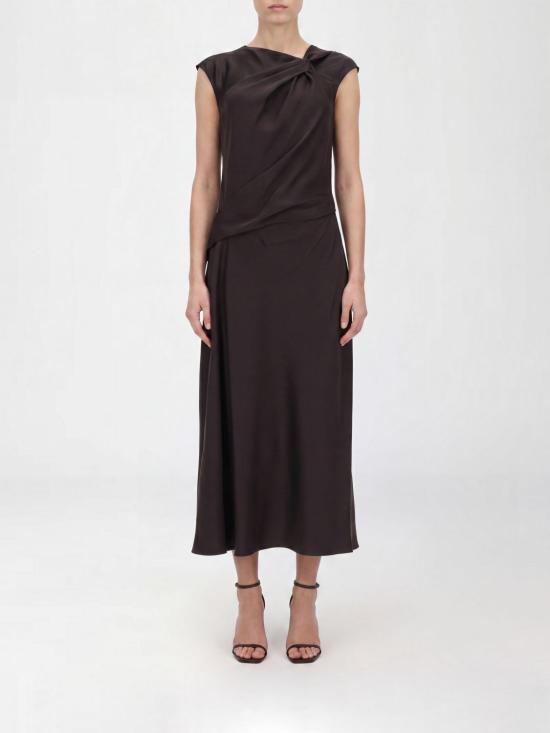 26SS 띠어리 롱 원피스 P1009607 2P4 Charcoal