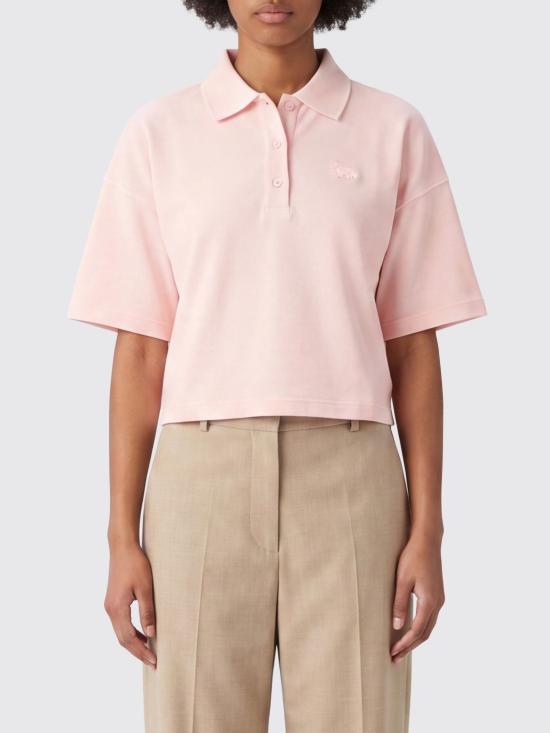 26SS 메종키츠네 폴로 티셔츠 PW00203KP0001 0448 Pink
