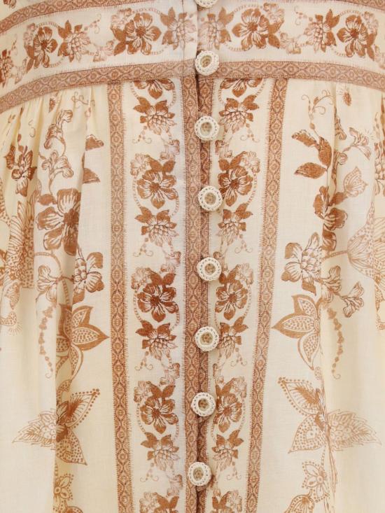 26FW 짐머만 롱 원피스 3501DSS262 CRTFL Cream - ZIMMERMANN