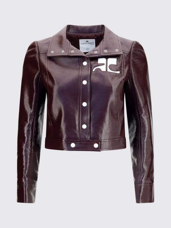 26FW 쿠레쥬 자켓 223CBL005VY0014 4090 Burgundy - COURREGES