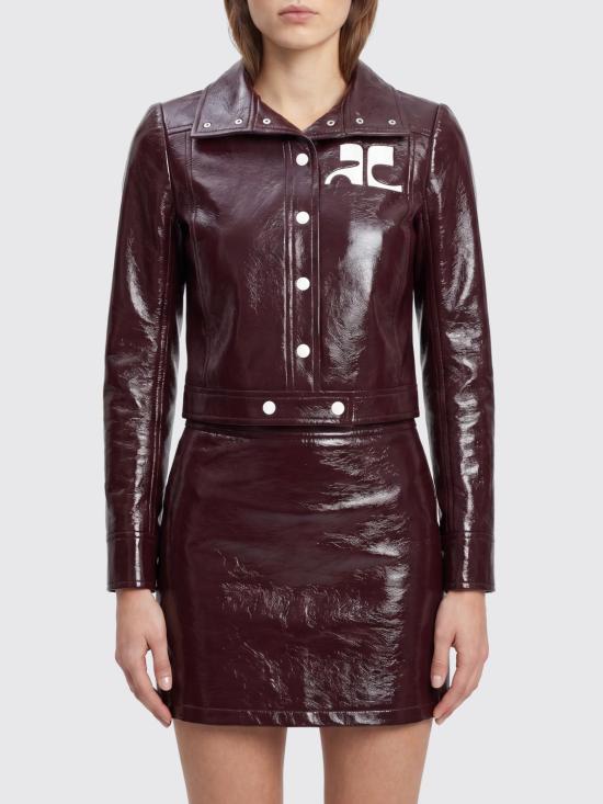 26FW 쿠레쥬 자켓 223CBL005VY0014 4090 Burgundy