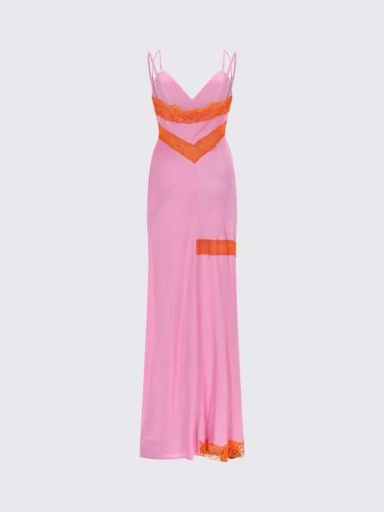26SS 엠에스지엠 롱 원피스 4041MDA13267103 12 Pink - MSGM