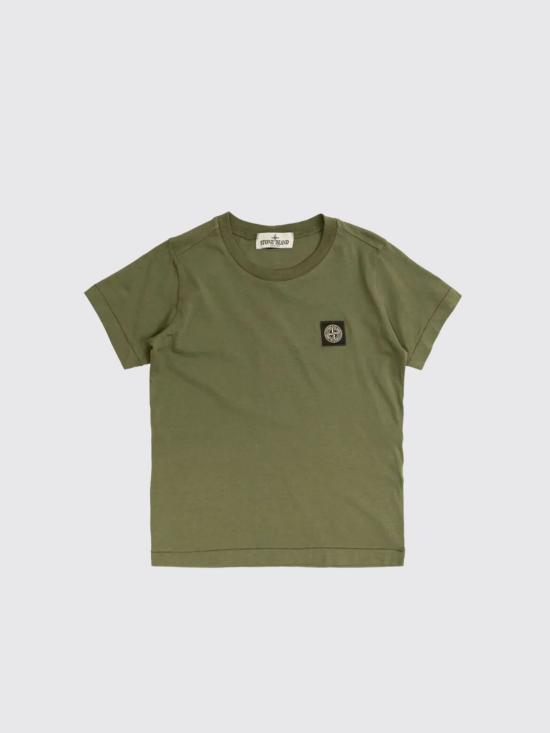 26FW [키즈] 스톤 아일랜드 티셔츠 2100003S0047 V005G Green