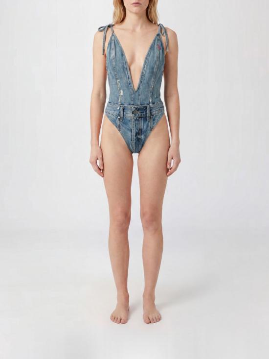26SS 디젤 원피스 수영복 A187510BNCWE6 866 Denim