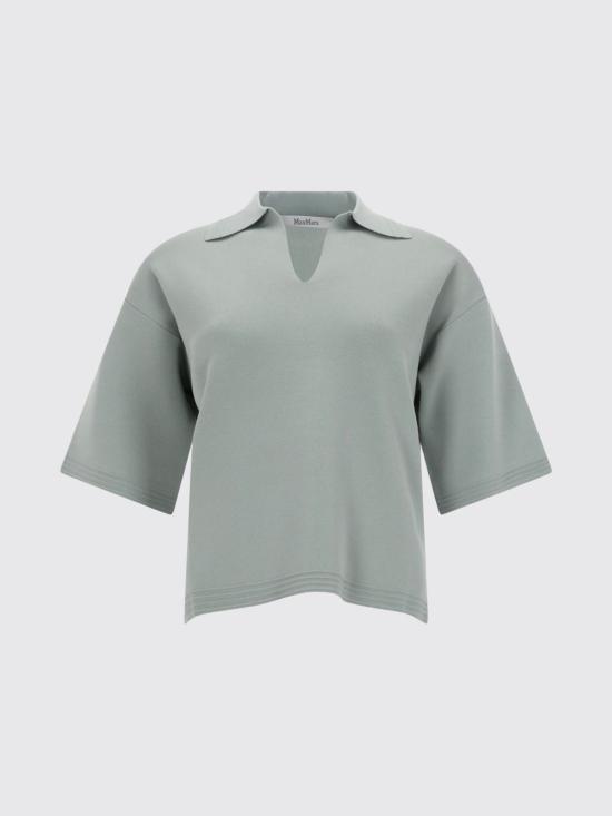 26SS 막스마라 폴로 티셔츠 2611361039600 002 Green - MAX MARA