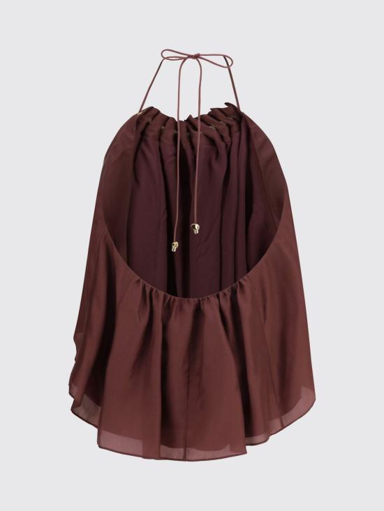 26FW 짐머만 블라우스 9044TSS261 MUS Brown - ZIMMERMANN